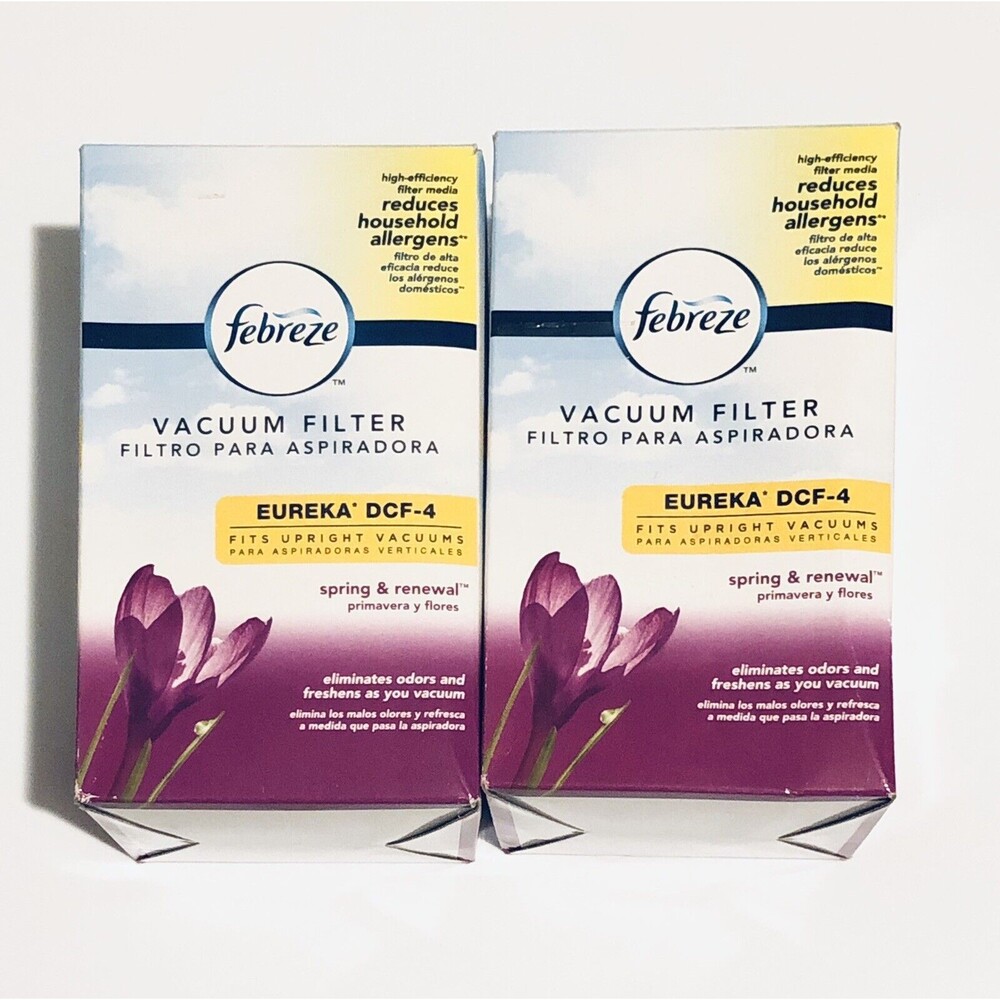 FEBREZE Vacuum Filter‎ Eureka DCF-4, 4700 5500 Series Upright Spring & Renewal-2